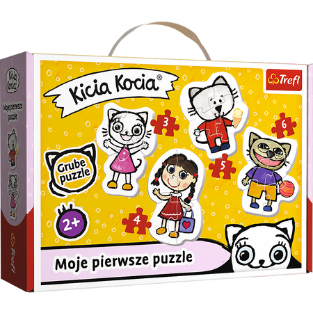 Puzzle Trefl Baby Classic Wesoła Kicia Kocia 360882