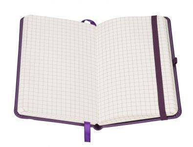Notes kratka A6 Secesja Purpura 033894