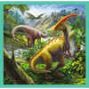 Puzzle trefl 3w1 20,36,50 dinozaury