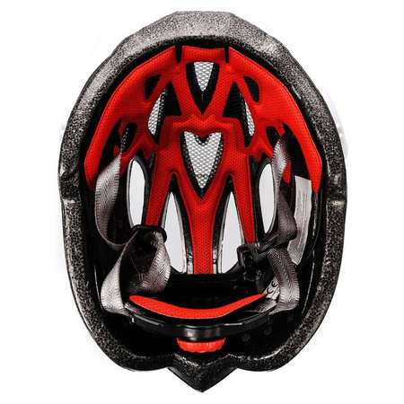 Kask rowerowy meteor marven m 55-58cm white/grey 039803