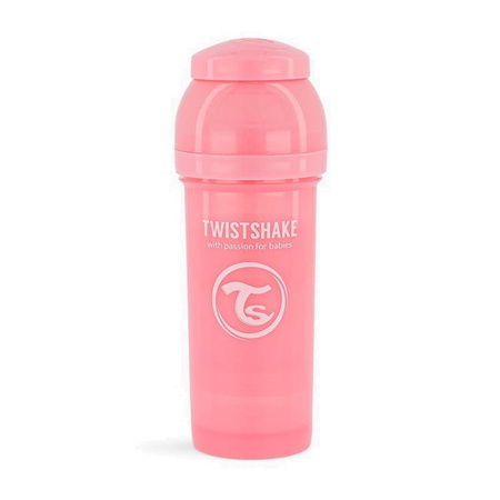 Twistshake Butelka Anti-Colic 260 ml Pastel Pink 122551