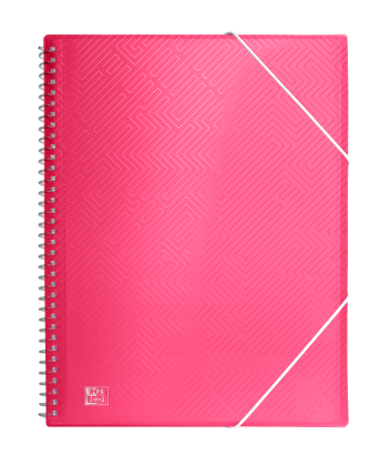 Album ofertowy Oxford A4 20k PP przezroczysty na spirali mix 456282