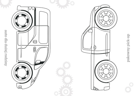 Książeczka maluszkowe malowanie, samochody osobowe 158362