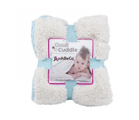 Cuddle co kocyk dziecięcyt comfi niebieski 842971