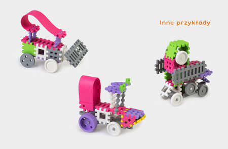 Klocki waffle mini 140szt konstruktor 902837