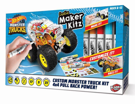 Hot Wheels BTHW-M04Y Bladez Maker Kitz zestaw z mazakami 856060