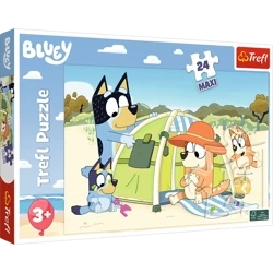 Puzzle Trefl 24 maxi Wspaniały dzień Bluey 143577