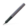Faber-Castell Pióro wieczne Grip Glam edition M silver 408420