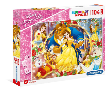 Clementoni puzzle 104 maxi disney princess