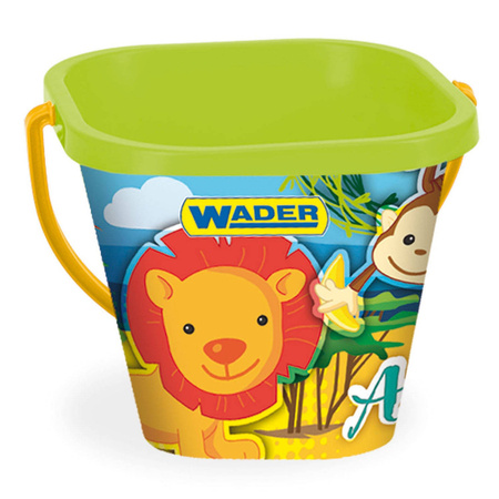 Wiaderko kwadratowe z iml 2l wader 17114