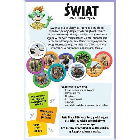 Gra Trefl Świat/Mały odkrywca 028072
