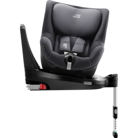 Britax romer dualfix i-size br storm grey fotelik samochodowy od urodzenia do 4 lat | 40 - 105 cm | 0 - 18 kg 