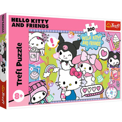 Puzzle Trefl 300 Szalone trio Hello Kitty 230390