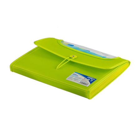 Strigo Vfile teczka pp A4 z 12 przekładkami zielona 940182