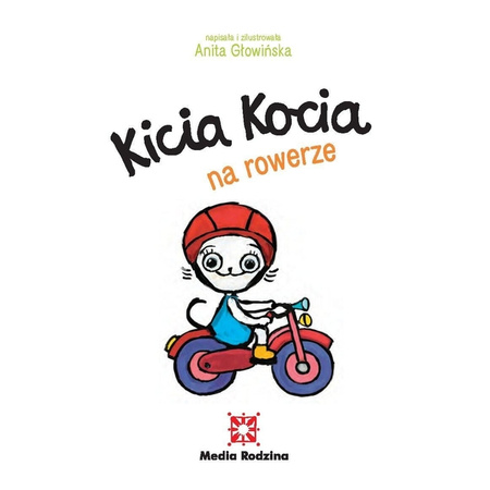 Książeczka Kicia Kocia na rowerze 658248