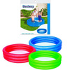 Bestway 51024 basen nadmuchiwany 102*25cm,3 pierśc, 101l,2+
/3 kolory w miksie: czerwony,zielony,niebieski/
