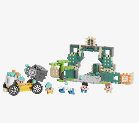 Klocki Waffle Napad na bank 906712