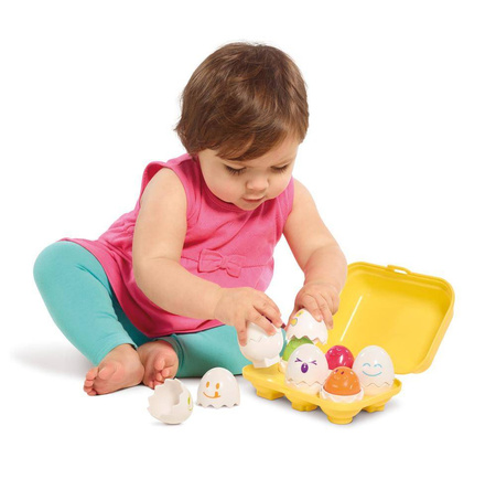 Tomy toomies piszczące jajeczka 6szt w pojemniku 015814 