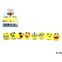 Piłka 6cm emot 635614