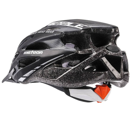 Kask rowerowy meteor mv29 drizzle l 58-61cm black/dark grey 039506