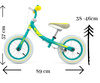 Rowerek biegowy young mint 125269