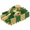 Cobi 3097 HC WWII CDU TANK scale 1/72 030971