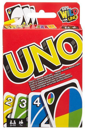 Mattel gra karty uno w2085 
