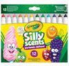 Crayola: zapachowe zmywalne cienko-grubo flamastry 12 szt