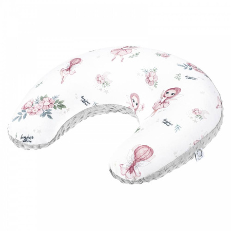 Duży Bamusowy Rogal Wróżki z minky sepia rose rozmiar 50x65 cm 418019

