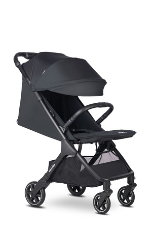 Easywalker Jackey2 Przestronny, samoskładający się wózek spacerowy Midnight Black 116977