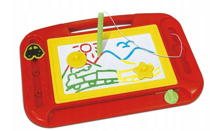 Tablica znikopis czerwona Smily Play 834418