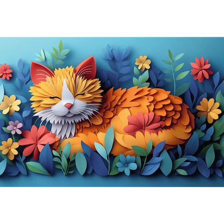 Puzzle Trefl 160 40-lecie Trefl Paper Art Kotek 400496
