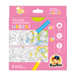 CzuCzu Zestaw rysowanek Wróżki + 2x szlaczki 501515