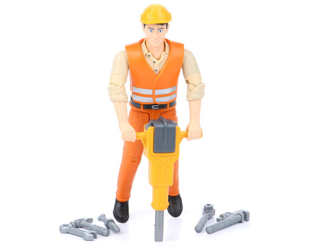 Bruder 60020 Figurka robotnika z akcesoriami 600204