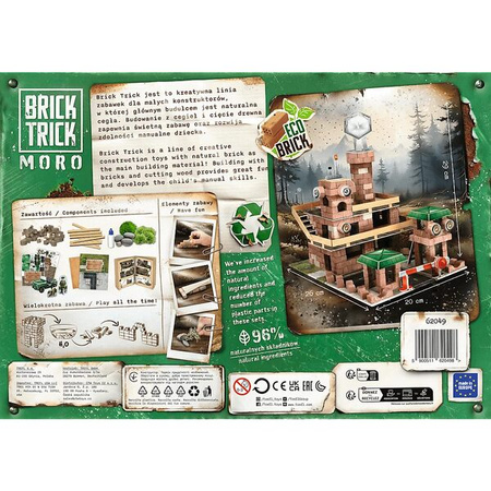 Trefl Brick Trick Moro Baza Wojskowa XL 620498