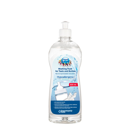 Canpol płyn do mycia smoczków i butelek 500ml 015002