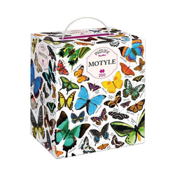 CzuCzu Puzzlove Motyle 200el. puzzle rodzinne 493648