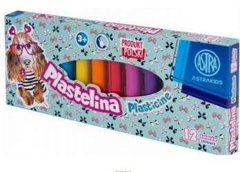 Plastelina 12 kolorów Pieski 160368