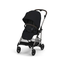 Cybex Melio B Magic Black black wózek spacerowy