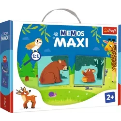 Trefl Gra Memos Maxi Zwierzęta i ich dzieci 022681