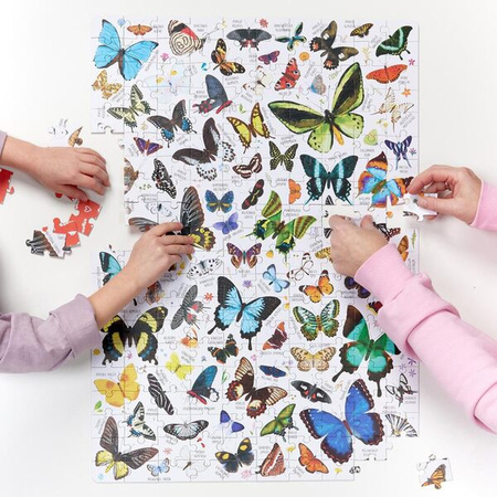 CzuCzu Puzzlove Motyle 200el. puzzle rodzinne 493648