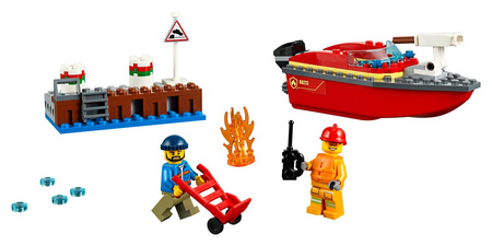 Lego 60213 pożar w dokach