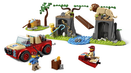 Lego 60301 CityTerenówka ratowników dzikich zwierząt
