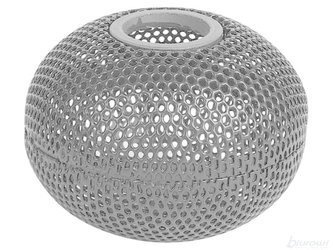 Pojemnik na spinacze z magnesem kula srebrna 234649 tres