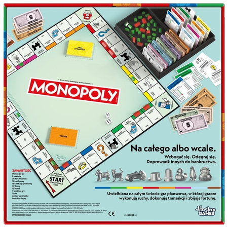 Gra Hasbro G0009 Monopoly Refresh 302458