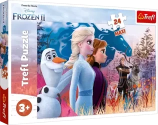 Puzzle trefl 24 maxi Magiczna wyprawa/ Disney Frozen 2 142983