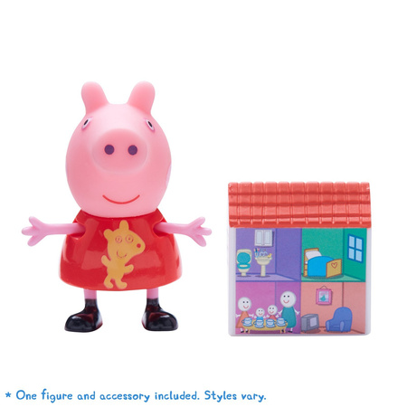 Peppa zestaw figurka + akc. 063818 