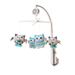 4BABY P&E Karuzela Musical Mobile OWL OB08 957619