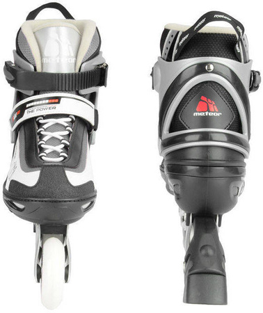 Łyżworolki 23567 meteor xride 100 grey