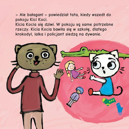 Książeczka Kicia Kocia sprząta 657951